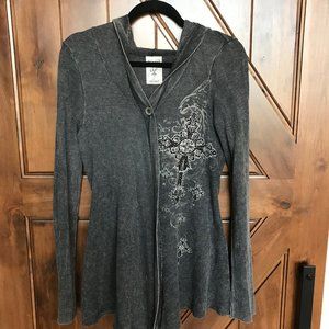 Vocal brand hoodie cardigan